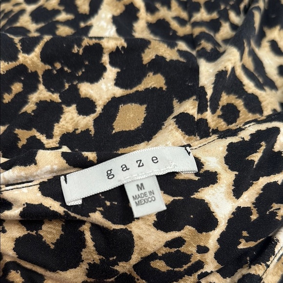 gaze- Leopard Print Bodysuit - Picture 5 of 5